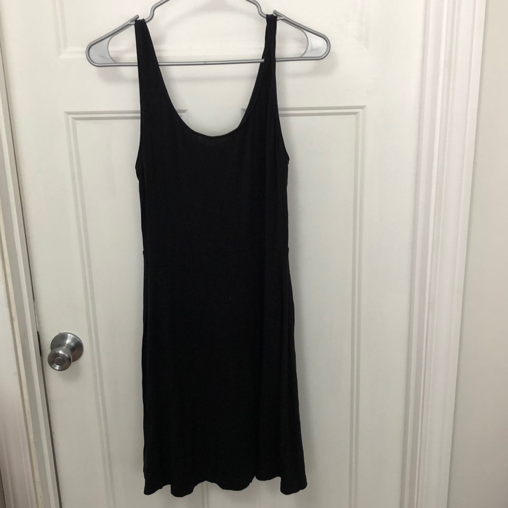 Black skater dress
